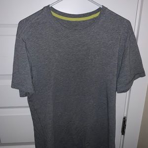 LuLu Lemon 5th Year Basic Tee in Grey (Medium)